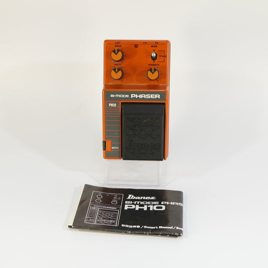 Ibanez PH10 Bi-Mode Phaser (s/n 395993, Vintage, Made in Japan, Incl. Manual)