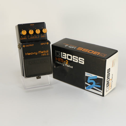 Boss HM-2 Heavy Metal (Made In Japan, Black Label, s/n 370500 incl. box)