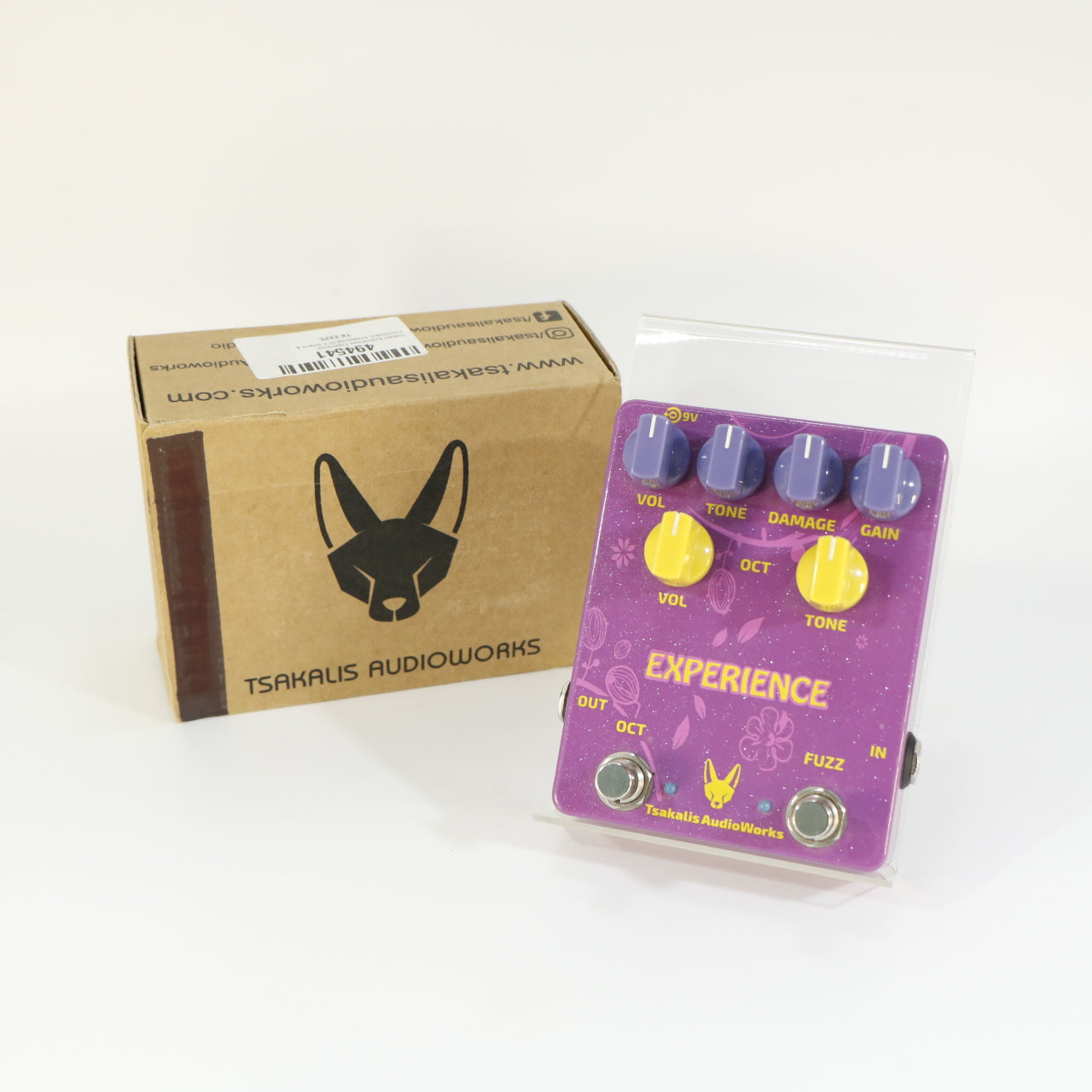 Tsakalis AudioWorks Experience Octave Fuzz (s/n 280, Made in Greece, incl. Box)