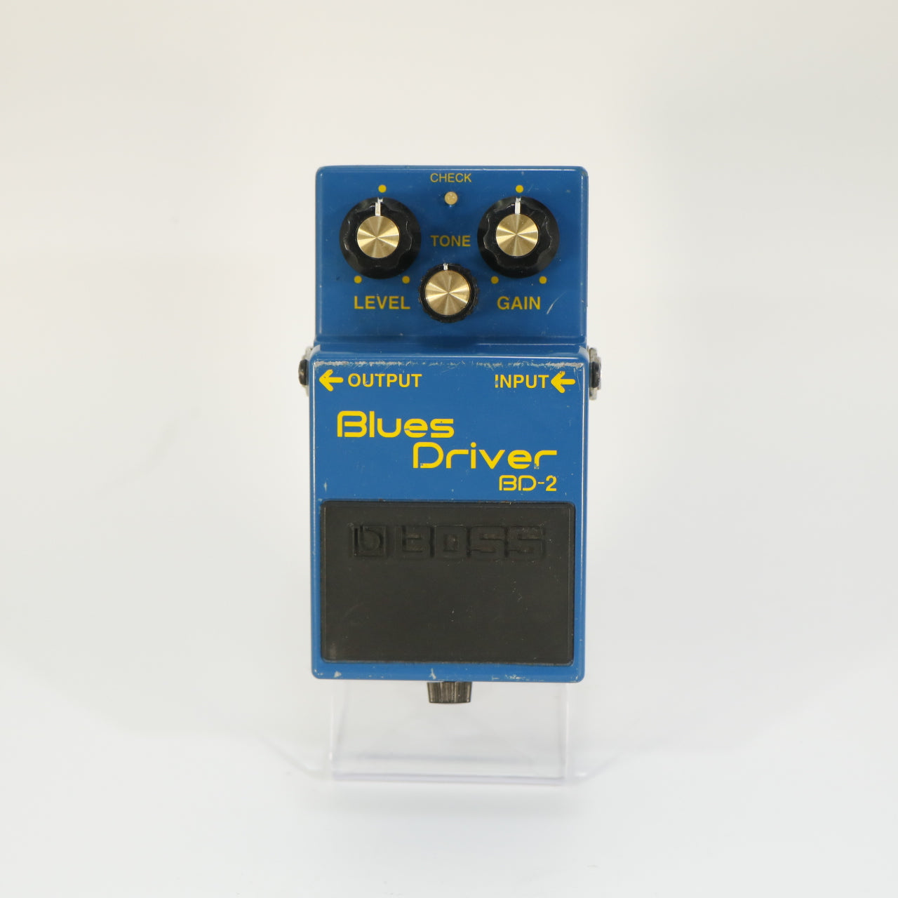 Boss BD-2 Blues Driver Overdrive (Modded Studio Quality, Silver Label, Made in Taiwan)