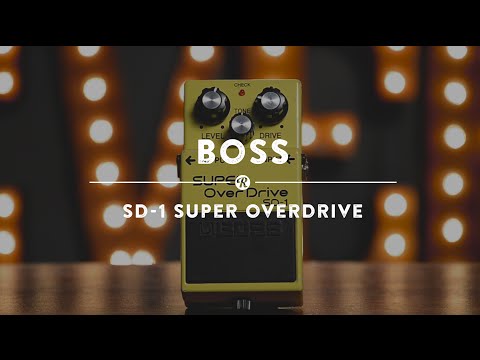 Boss SD-1 Super Overdrive (Black Label, Made in Taiwan) – GuitarFX