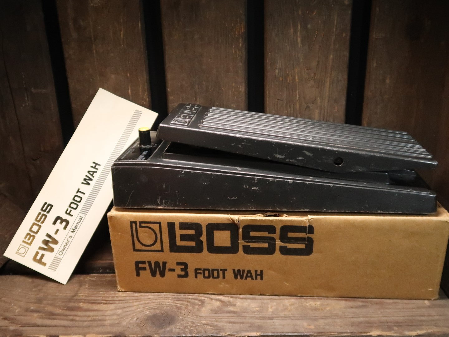 Boss FW-3 Foot wah (s/n ZD23907)