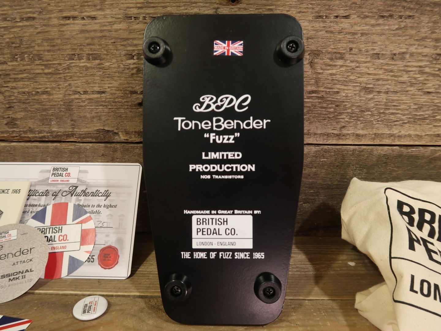 British Pedal Company Professional MKII Tone Bender OC81D ファズ ...