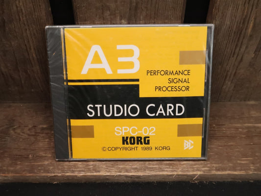 Korg A2 / A3 SPC-02 Studio Card (New Old Stock)