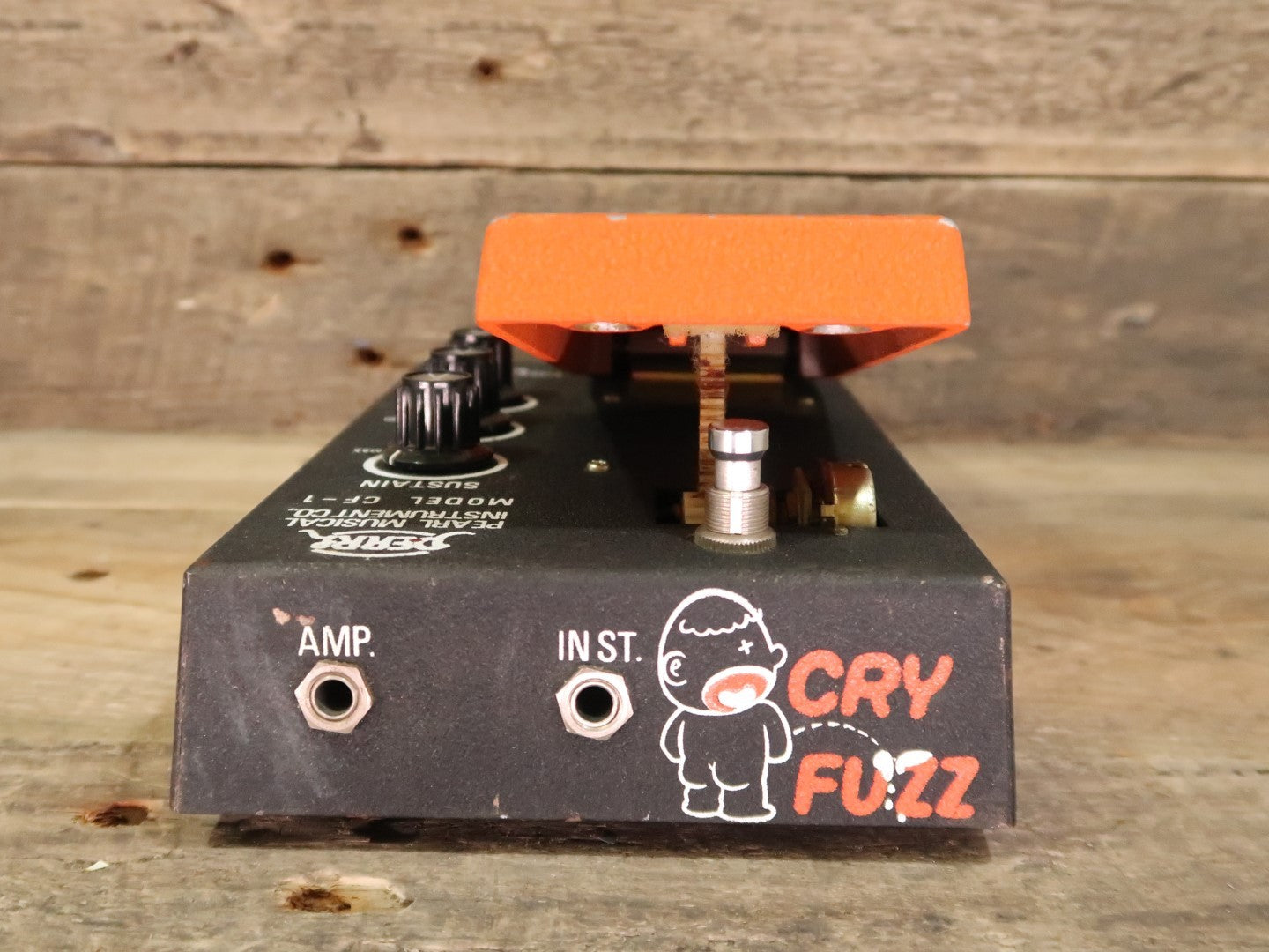 Pearl CF-1 Cry Fuzz Wah (vintage, made in Japan, fully original) – GuitarFX