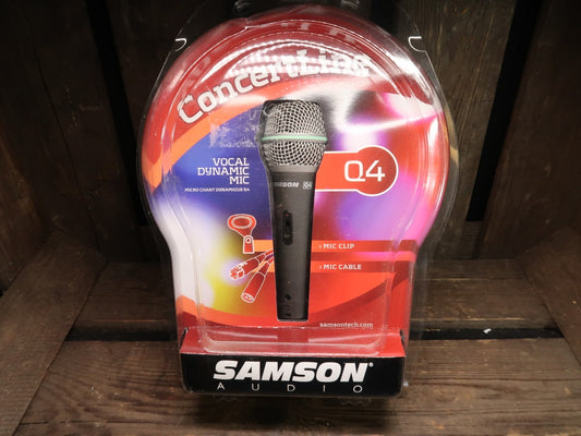 Samson Audio Concertline Q4 Microphone incl cable